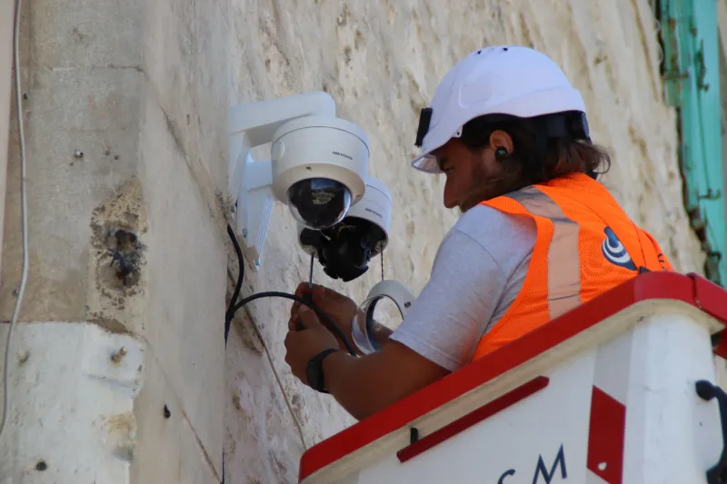 Photo pose de caméra