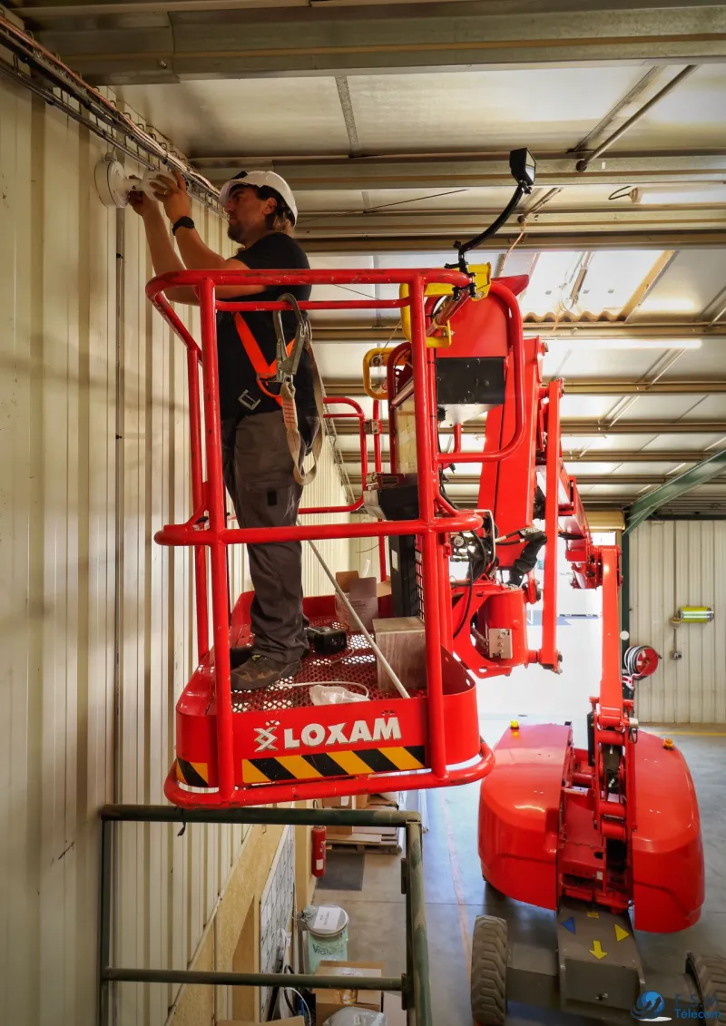 Pose camera nacelle 4