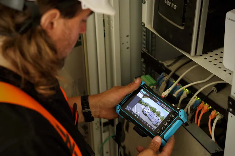 Test cam avec écran